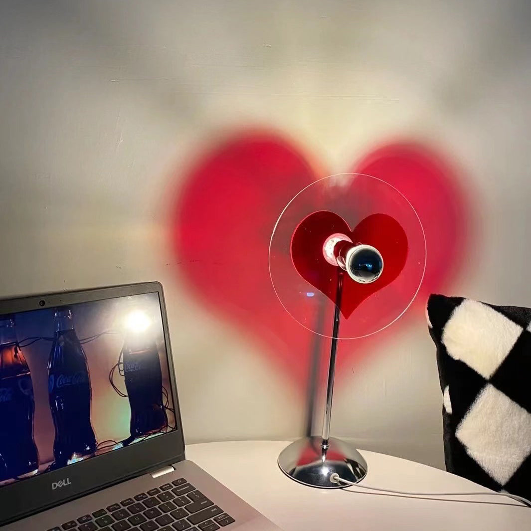 Skanto | LoveGlow – Elegant Bordlampe med Oppladbar LED
