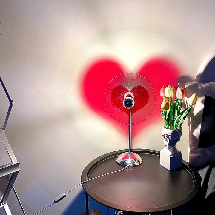 Skanto | LoveGlow – Elegant Bordlampe med Oppladbar LED