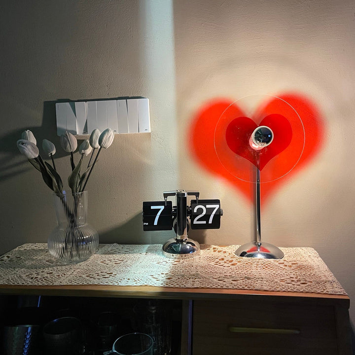 Skanto | LoveGlow – Elegant Bordlampe med Oppladbar LED