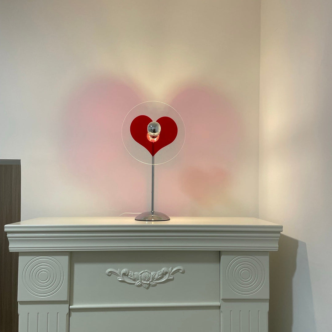 Skanto | LoveGlow – Elegant Bordlampe med Oppladbar LED