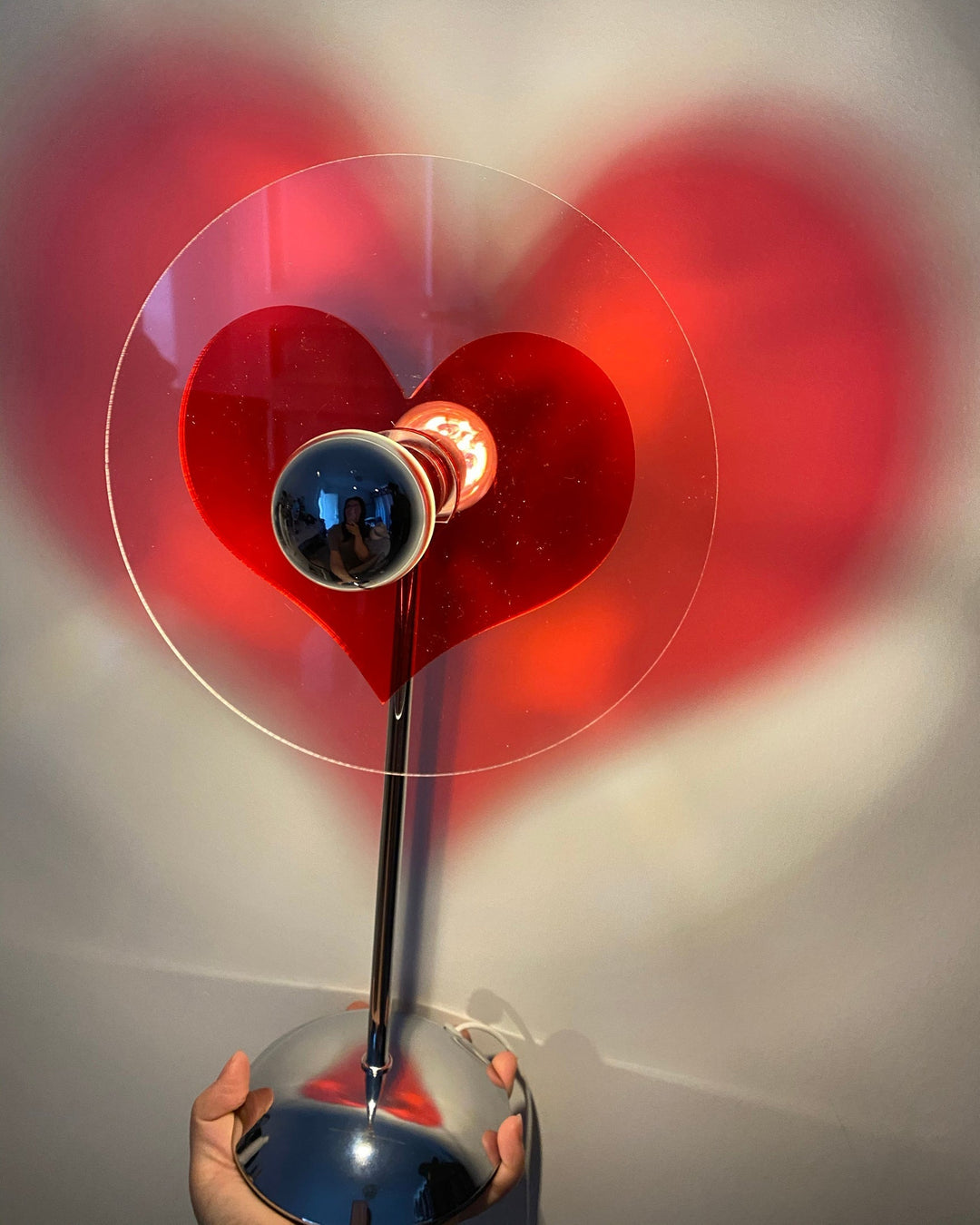 Skanto | LoveGlow – Elegant Bordlampe med Oppladbar LED