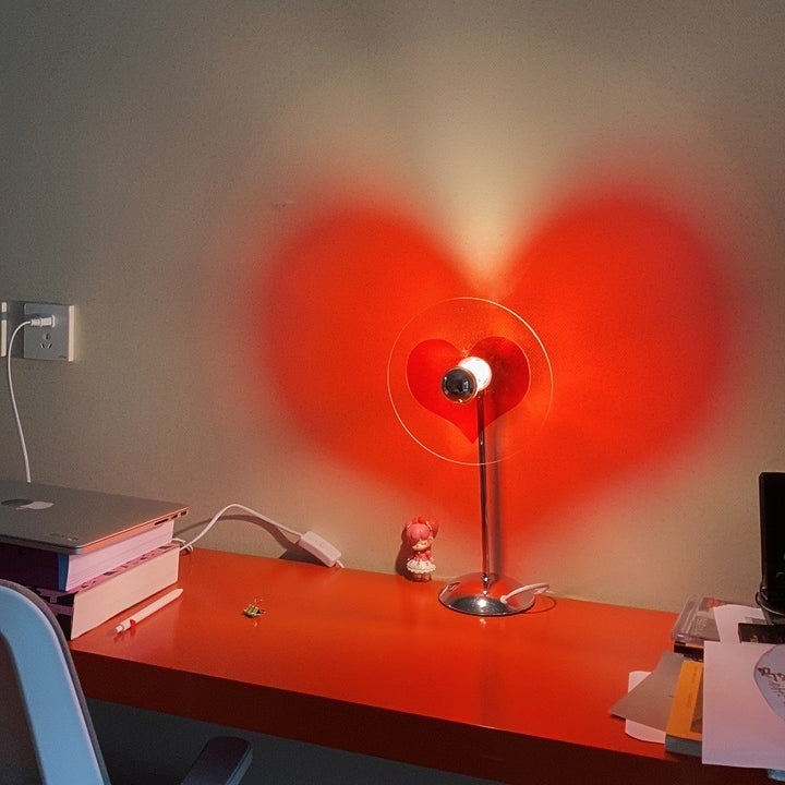Skanto | LoveGlow – Elegant Bordlampe med Oppladbar LED