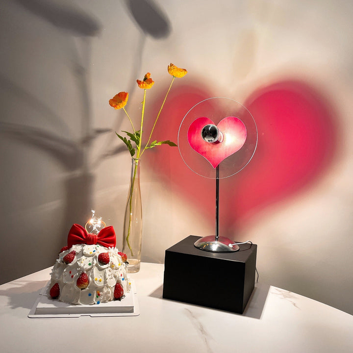 Skanto | LoveGlow – Elegant Bordlampe med Oppladbar LED
