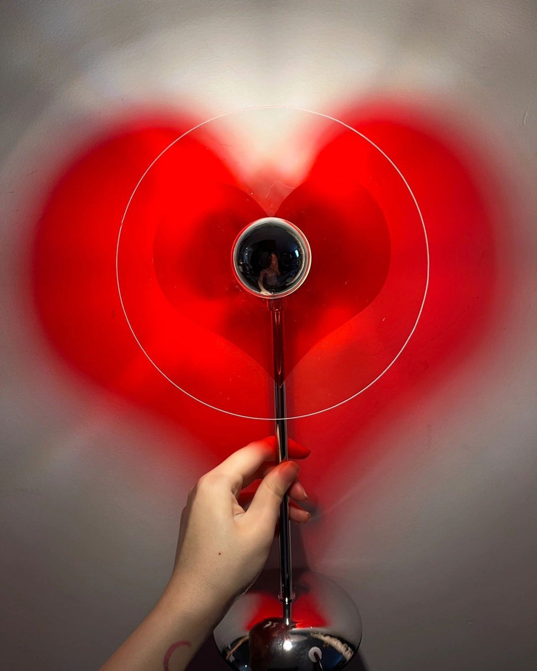 Skanto | LoveGlow – Elegant Bordlampe med Oppladbar LED