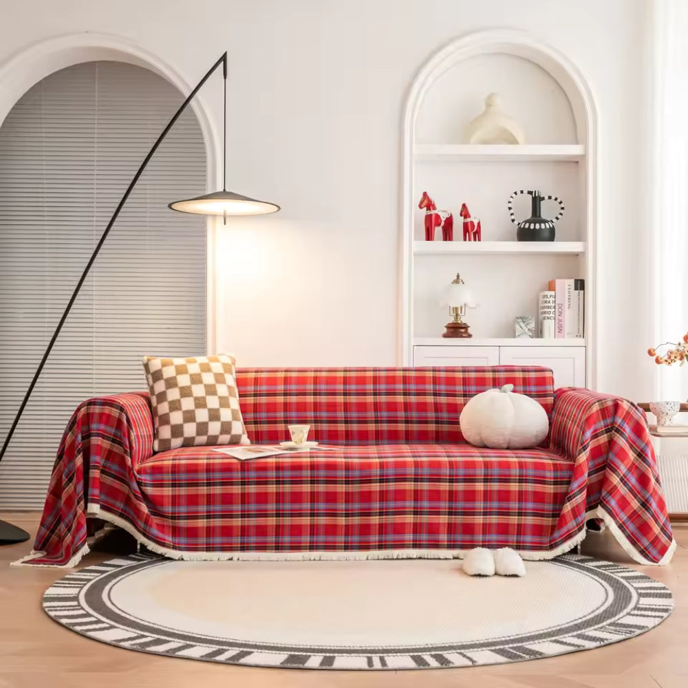 Skanto | Hearthline Cottage Rutet Sofa Deksel
