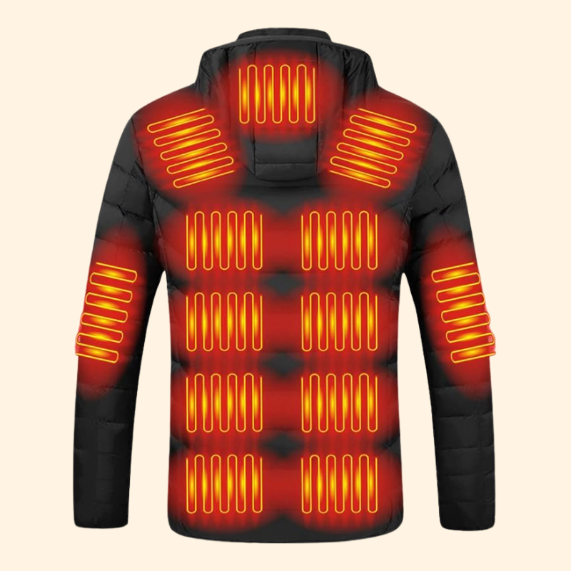 Skanto | Men’s & Women’s Heated Jacket – Best Rechargeable Heated Puffer Coat, Lightweight Battery Heated Winter Jacket UK