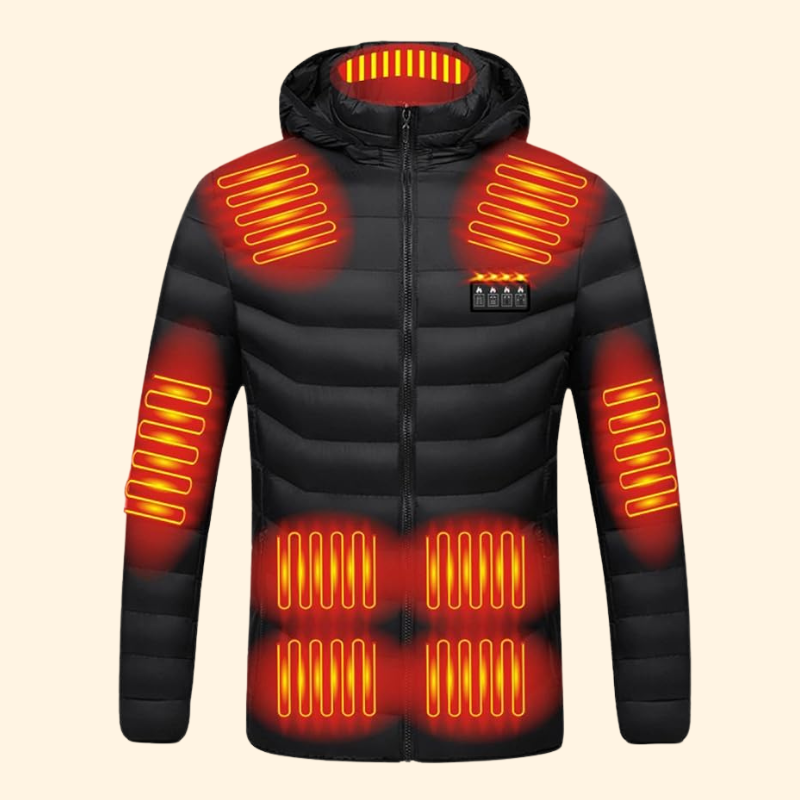 Skanto | Men’s & Women’s Heated Jacket – Best Rechargeable Heated Puffer Coat, Lightweight Battery Heated Winter Jacket UK