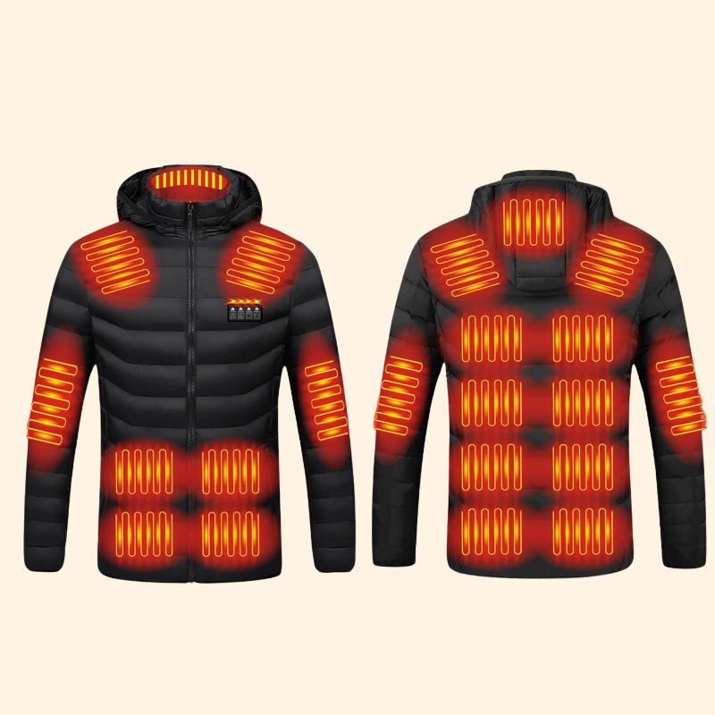 Skanto | Men’s & Women’s Heated Jacket – Best Rechargeable Heated Puffer Coat, Lightweight Battery Heated Winter Jacket UK