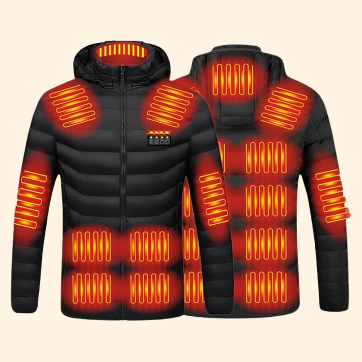 Skanto | Men’s & Women’s Heated Jacket – Best Rechargeable Heated Puffer Coat, Lightweight Battery Heated Winter Jacket UK