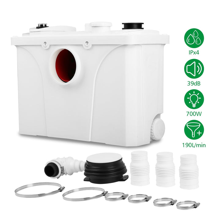 Hebeanlage avløpspumpe 700W 190 L/min | Skanto