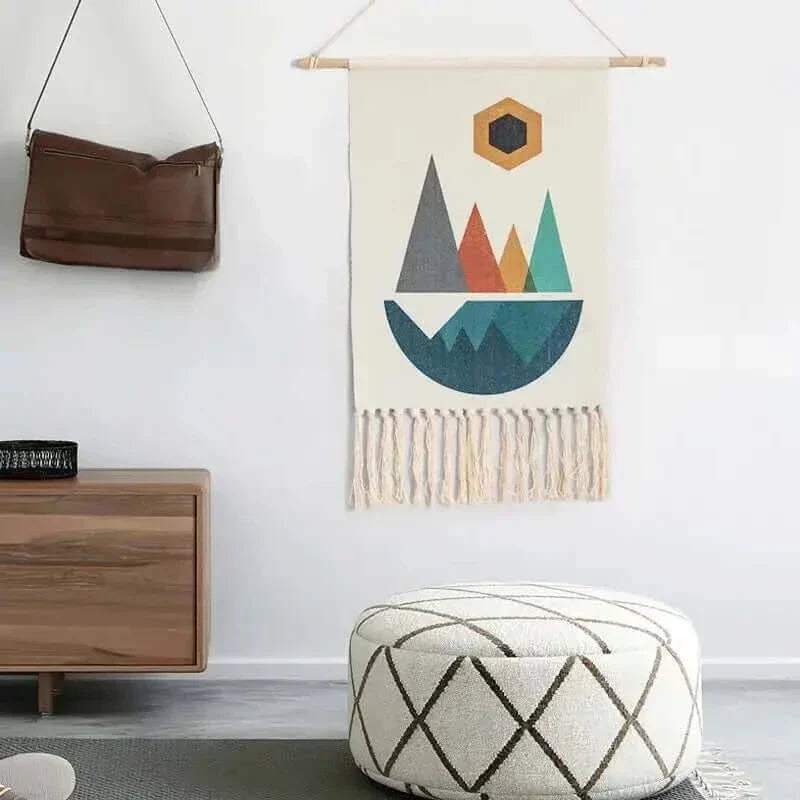 Skanto | Makrame Henge Bomulls Teppe
