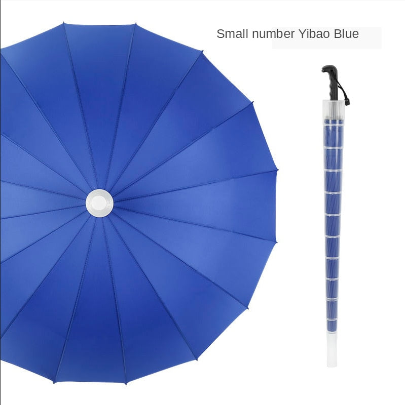 Minimalist Langt Håndtak Automatisk Paraply | Skanto