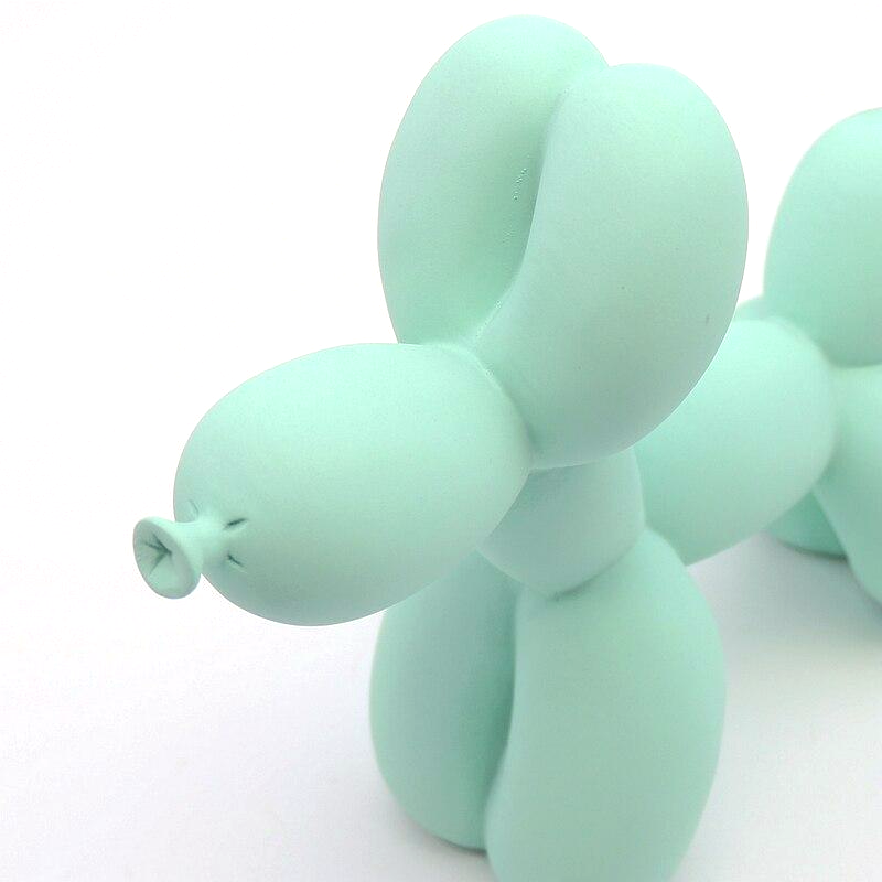 Skanto | BalloonDog Livlig Hundeskulptur | Pop-Art Dekorasjon | Moderne Hjemmetekstur | Håndlaget Statue