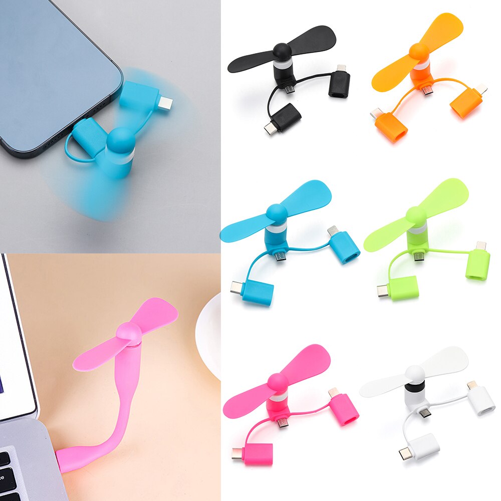Bærbar Mini Telefon USB Vifte | Skanto