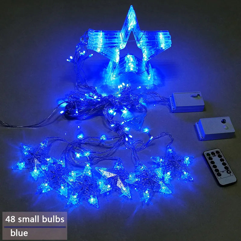LED Star Garland - StarryGlow | Skanto