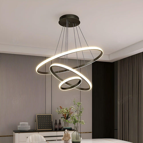 LED-pendellampe med sfærisk design – Moderne og elegant | Ideell for stue eller spisestue