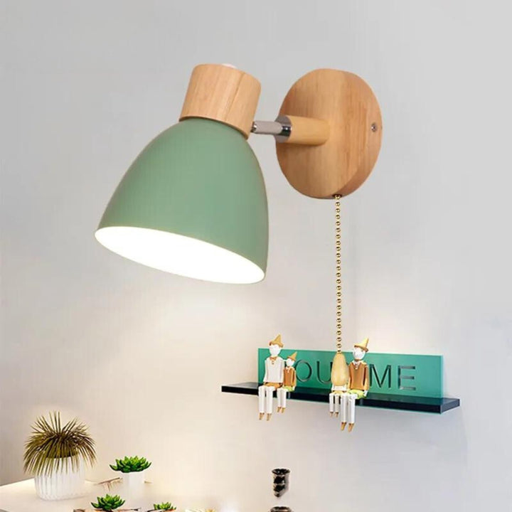 Elegant veggapplikasjon i tre - moderne og varmt design | Skanto