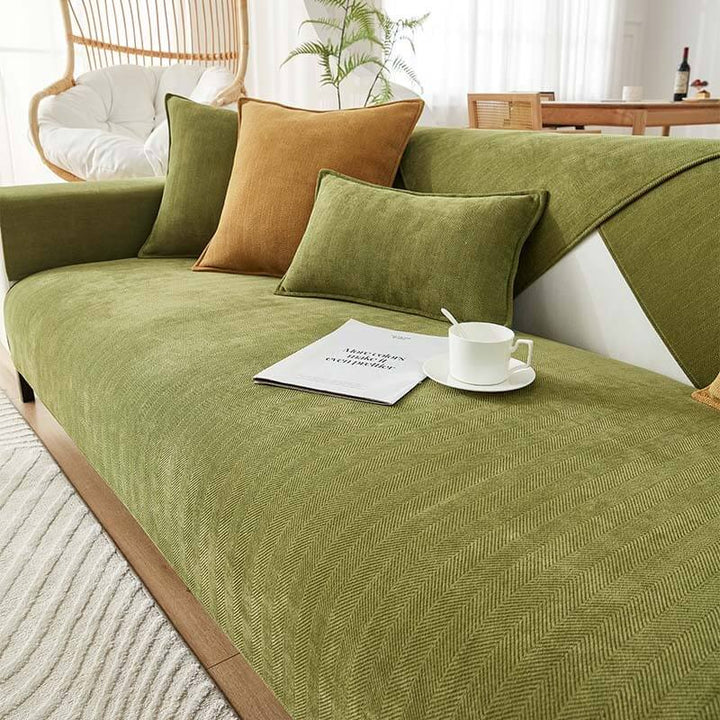Nature Linen Håndvevd Anti-ripes Sofatrekk 70x70 cm | Skanto
