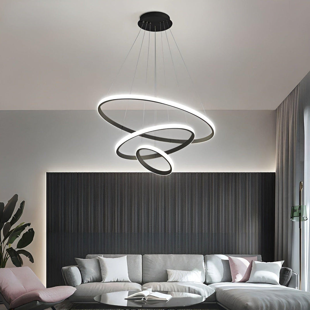 LED-pendellampe med sfærisk design – Moderne og elegant | Ideell for stue eller spisestue