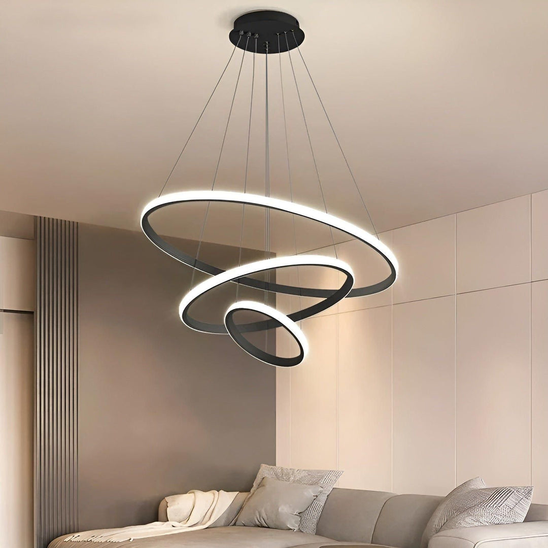 LED-pendellampe med sfærisk design – Moderne og elegant | Ideell for stue eller spisestue
