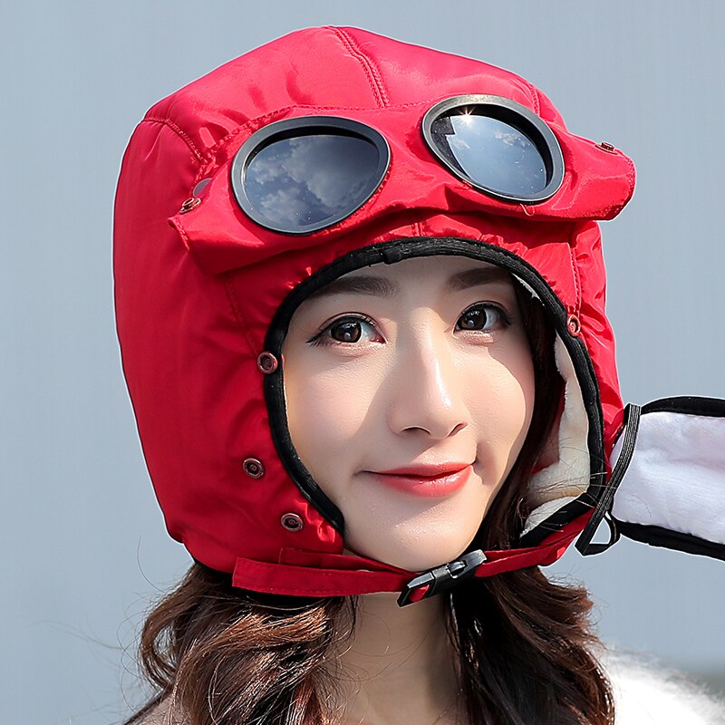 Skanto | Fullt Beskyttede Aviator Goggles Hatt
