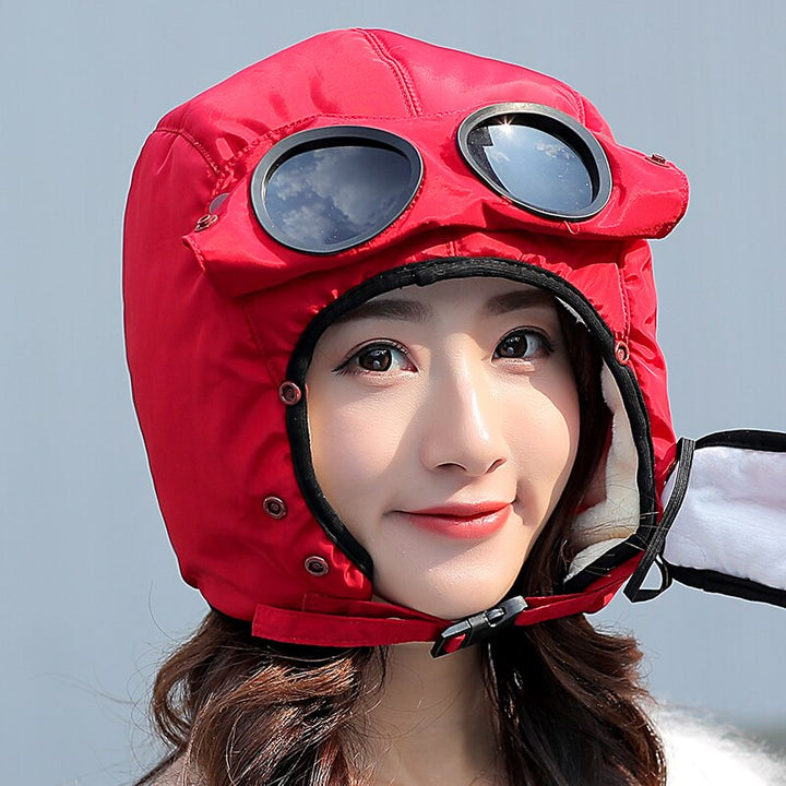 Skanto | Fullt Beskyttede Aviator Goggles Hatt