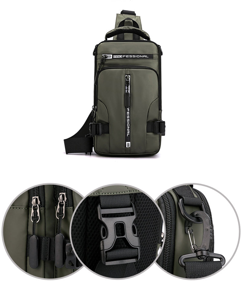 Elegant USB-lading Mini Crossbody Bag | Skanto