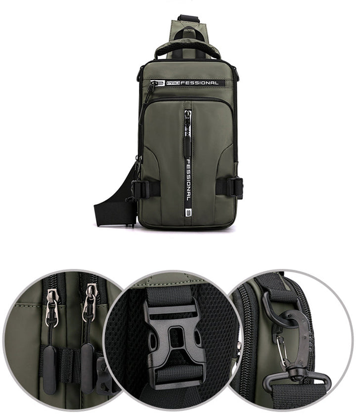 Elegant USB-lading Mini Crossbody Bag | Skanto