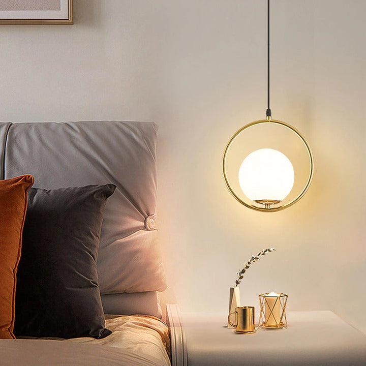 Moderne nordisk glass pendellamper