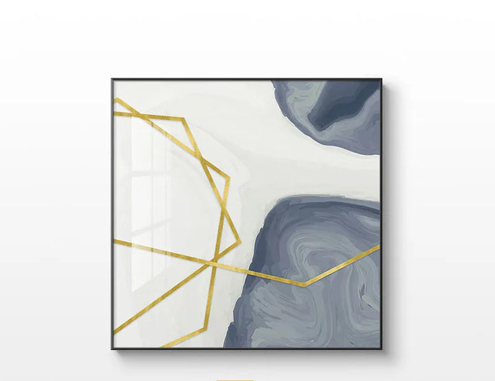 Enkel Minimalistisk Nordisk Abstrakt Kvadratformat Veggkunst Fin Kunst Lærrettrykk Bilder For Stue Soverom Spisestue Dekor | Skanto