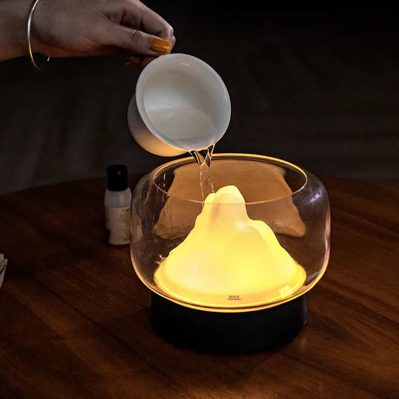 ÉclatScent – Luksus Duft Diffuser med LED Belysning Skanto
