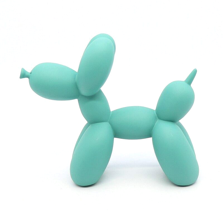 Skanto | BalloonDog Livlig Hundeskulptur | Pop-Art Dekorasjon | Moderne Hjemmetekstur | Håndlaget Statue