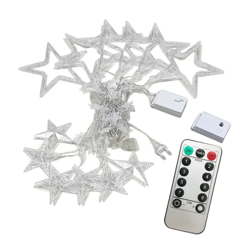LED Star Garland - StarryGlow | Skanto
