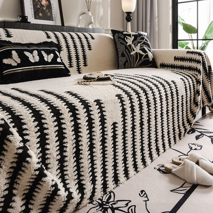 Hjemmekoselig Plush Sofa Cozy Anti-riper Full Dekning Sofa Trekk | Skanto