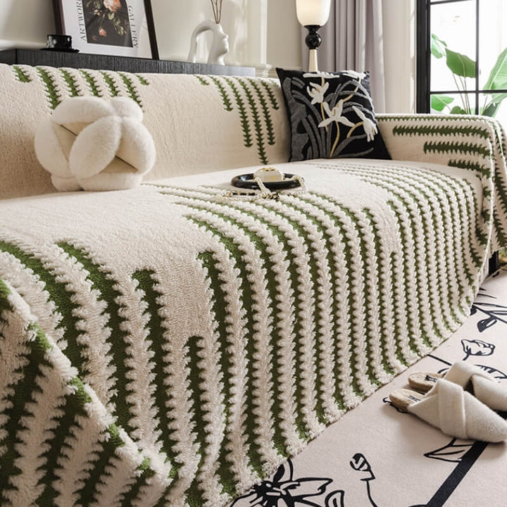Hjemmekoselig Plush Sofa Cozy Anti-riper Full Dekning Sofa Trekk | Skanto