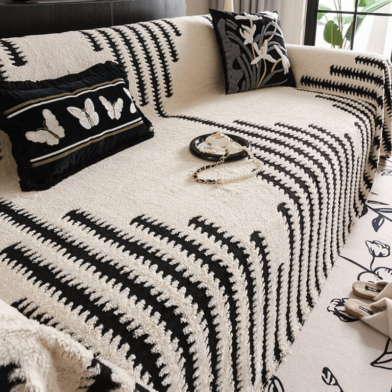 Hjemmekoselig Plush Sofa Cozy Anti-riper Full Dekning Sofa Trekk | Skanto