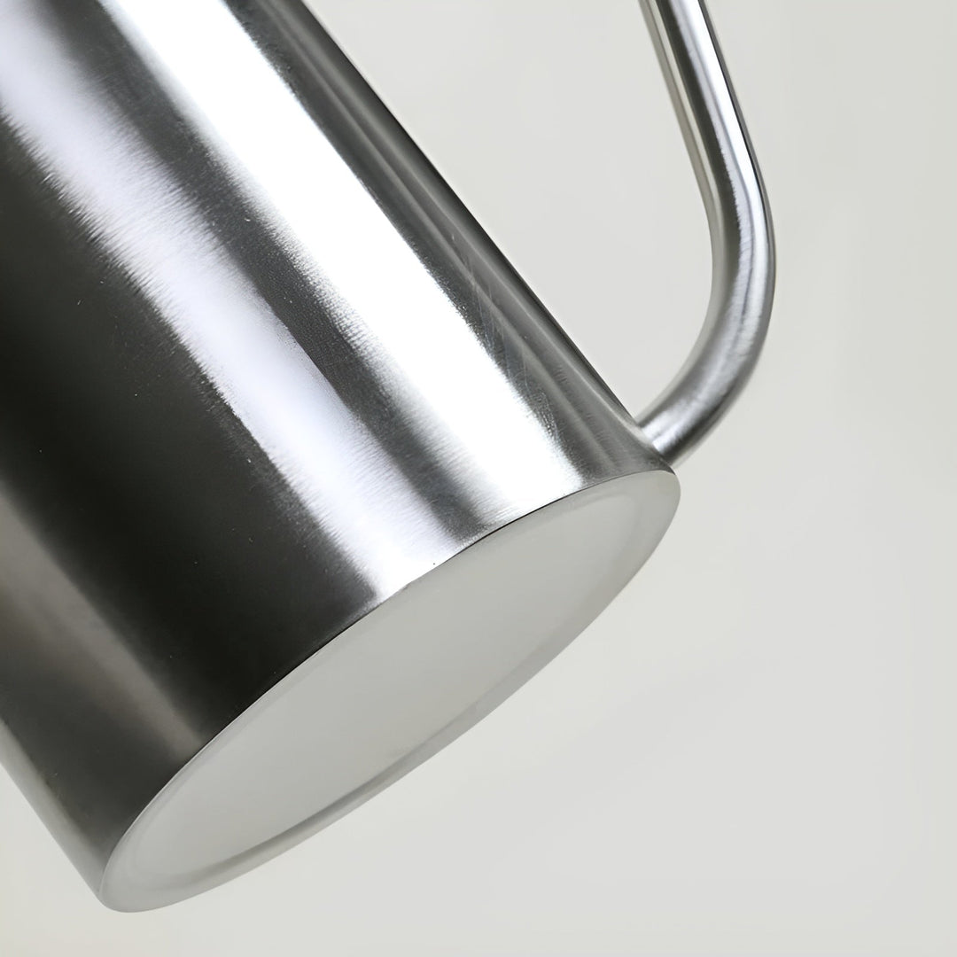 Skanto | Rustfritt Stål Hellervann - 1,5L Lang Vanningkanne for Planter og Blomster