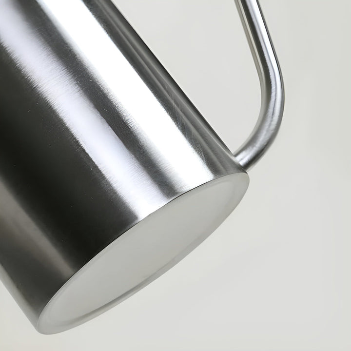 Skanto | Rustfritt Stål Hellervann - 1,5L Lang Vanningkanne for Planter og Blomster