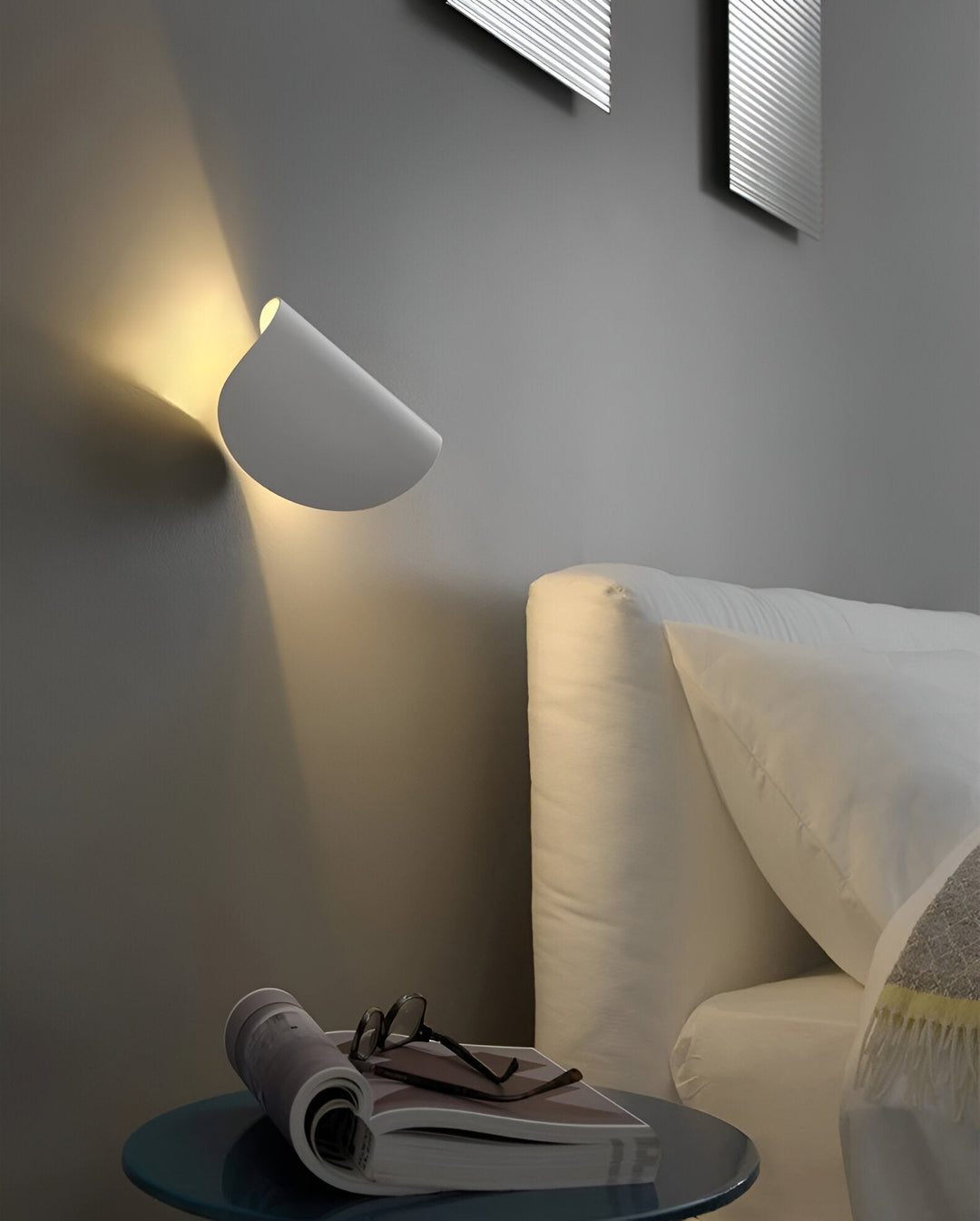 Skanto | Twist Vegglampe - Rotérbar Metall Vegglampe - Kurve Veggsconce