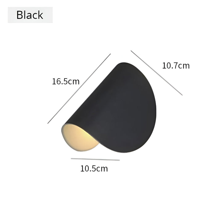 Skanto | Twist Vegglampe - Rotérbar Metall Vegglampe - Kurve Veggsconce