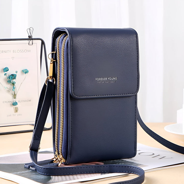 Skanto | Carry - Stilig Crossbody Lommebok & Telefon Holder Bag