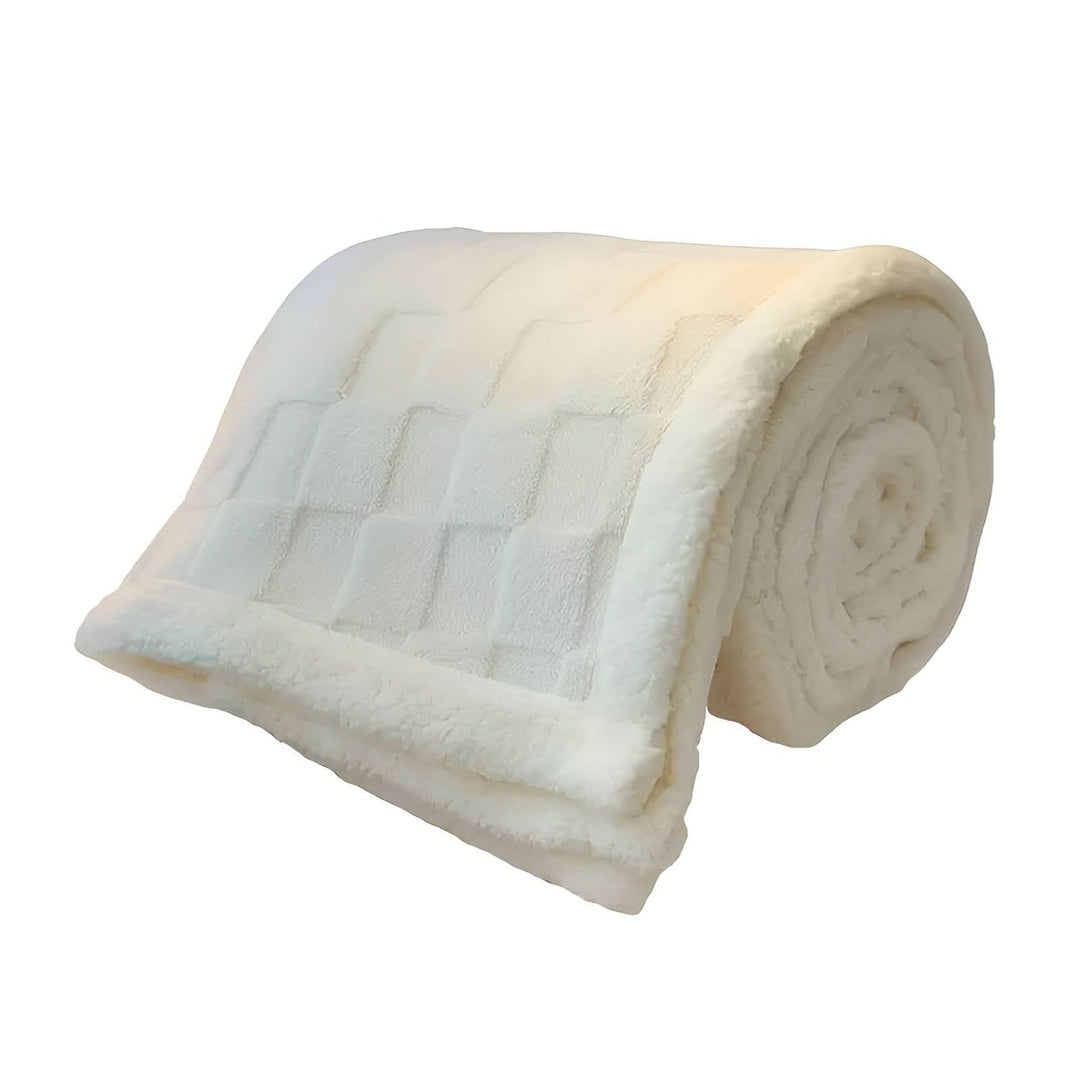 Skanto | WINTERLOFT – Reversibel Fleece Teppe