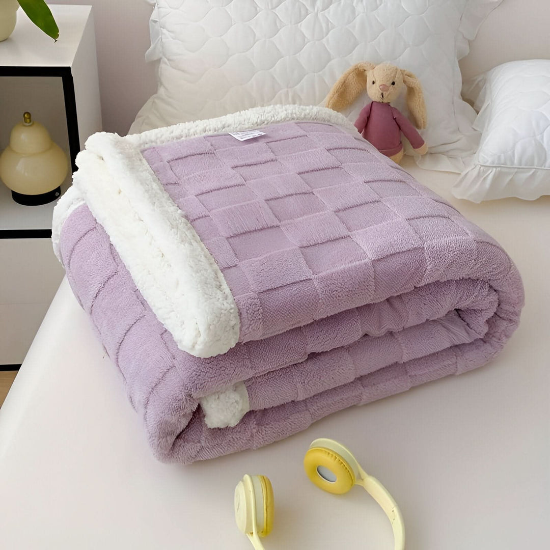 Skanto | WINTERLOFT – Reversibel Fleece Teppe