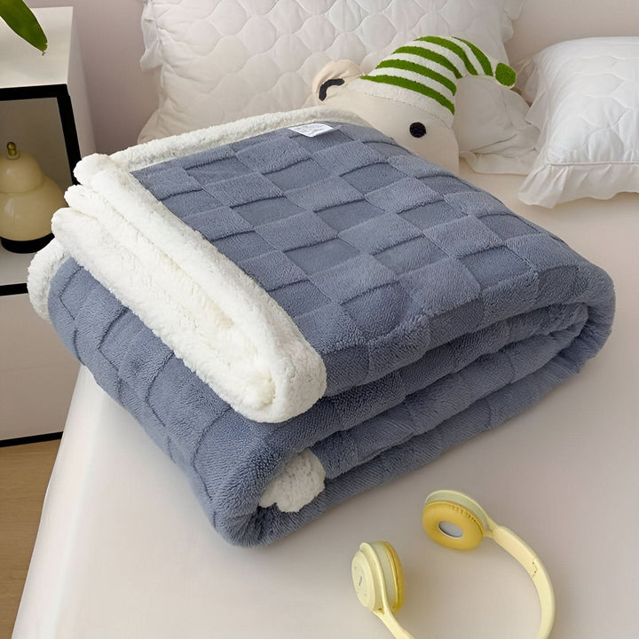 Skanto | WINTERLOFT – Reversibel Fleece Teppe
