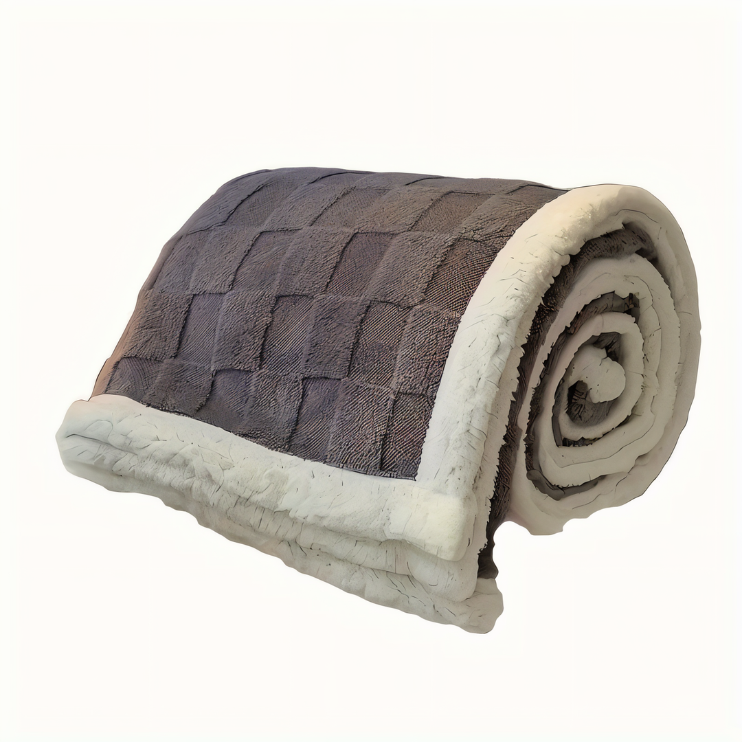Skanto | WINTERLOFT – Reversibel Fleece Teppe
