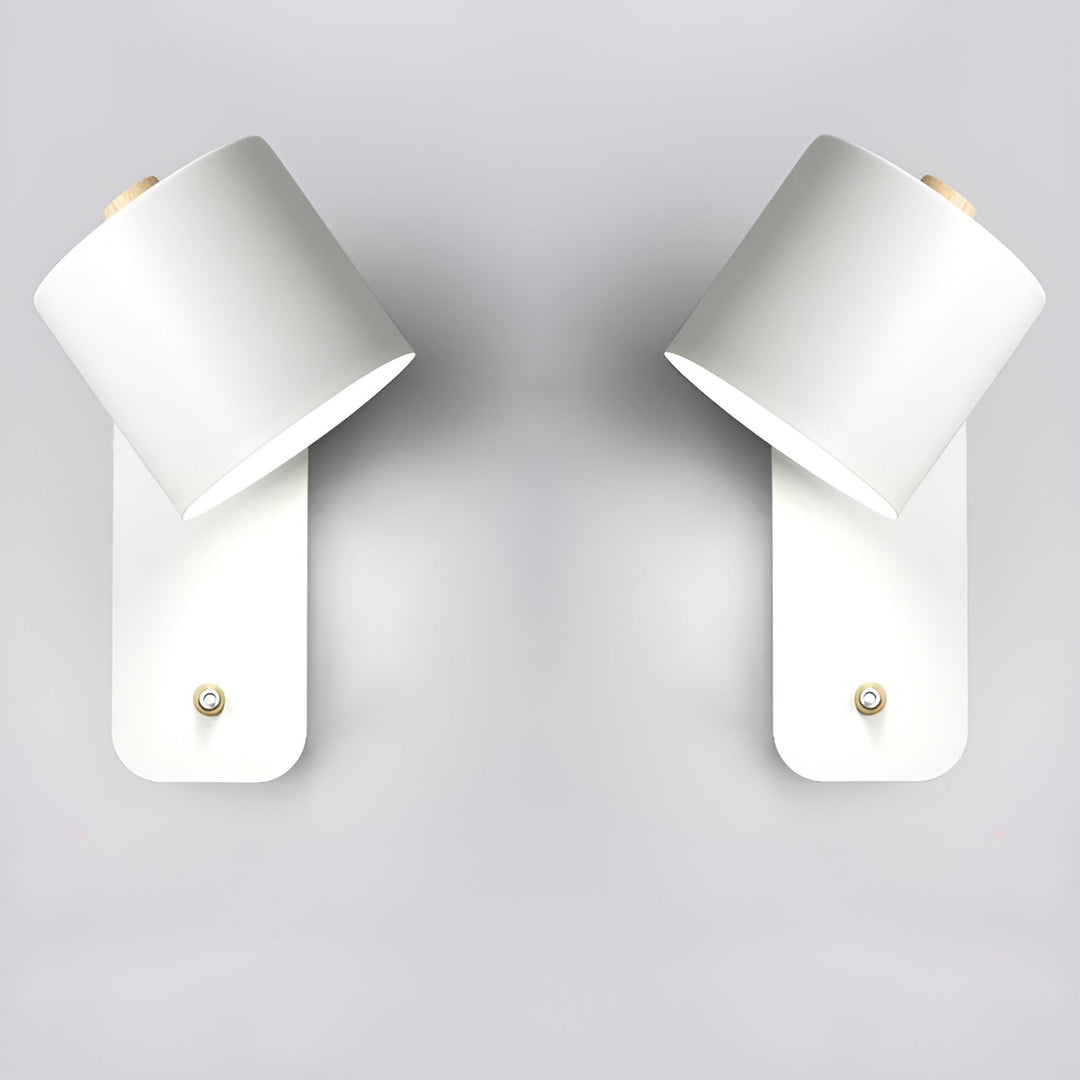 Skanto | EasyPush Vegglampe - Rotérbar Mini Sylinder LED Lampe