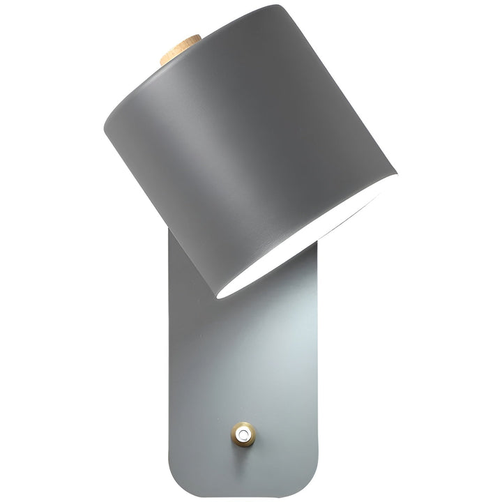Skanto | EasyPush Vegglampe - Rotérbar Mini Sylinder LED Lampe