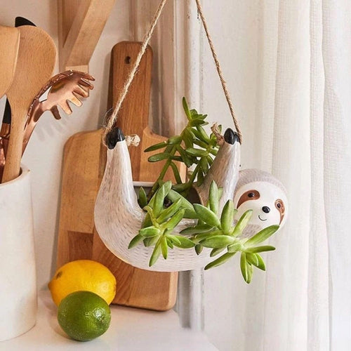 Skanto | Håndlaget Keramisk Blomsterkrukke Med Lema Design
