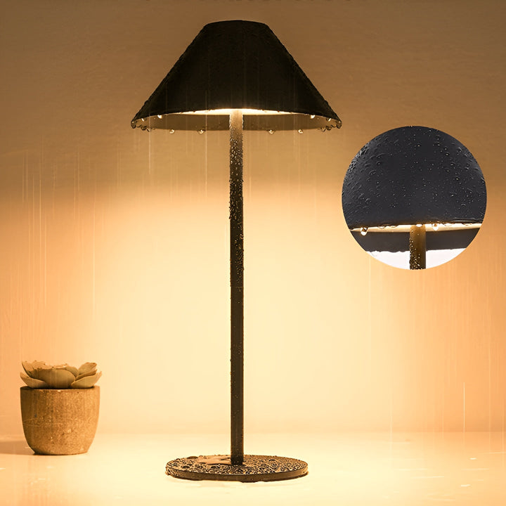 Skanto | LumiLuxe - Dimbar nordisk kjegle LED-bordlampe med berøringskontroll