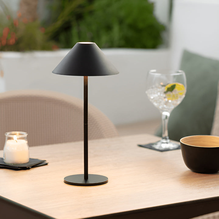 Skanto | LumiLuxe - Dimbar nordisk kjegle LED-bordlampe med berøringskontroll